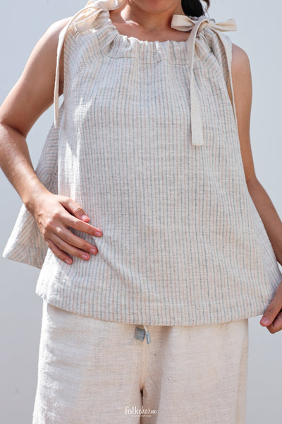 Gathered Neck Blouse