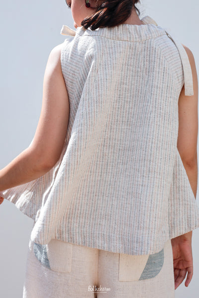 Gathered Neck Blouse