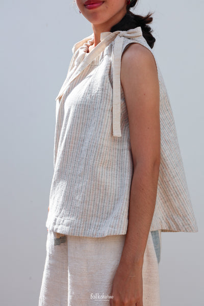 Gathered Neck Blouse