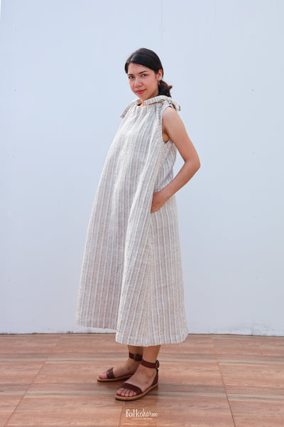 Gathered Neck Dress