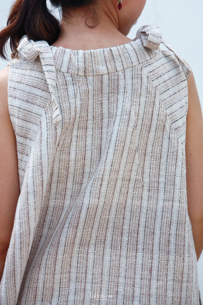 Gathered Neck Dress