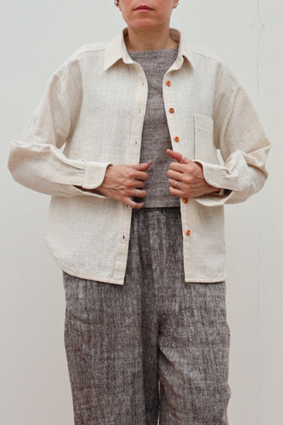 Closed-loop Longsleeve Light Blouse