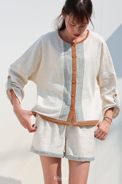 Toy Comfort Blouse in Buak Blue