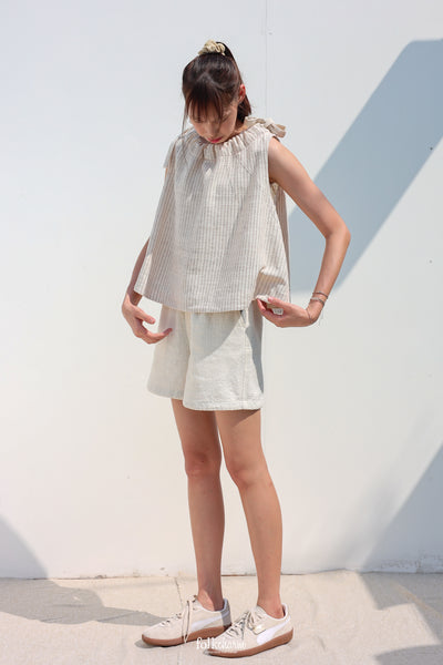 Gathered Neck Blouse