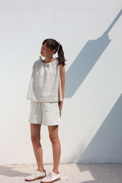 Gathered Neck Blouse