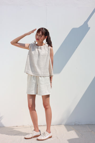 Gathered Neck Blouse