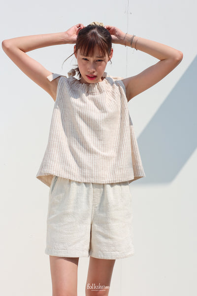Gathered Neck Blouse