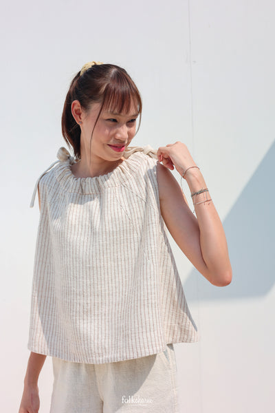 Gathered Neck Blouse