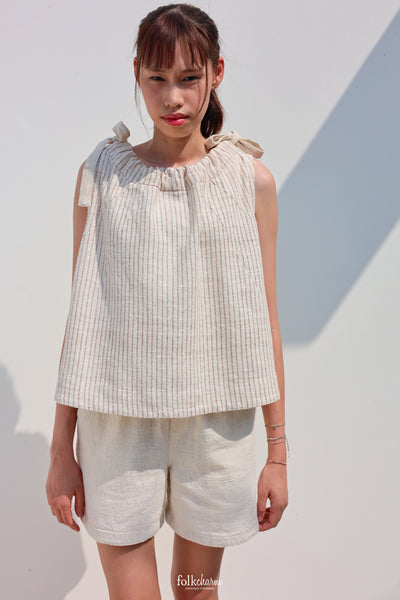 Gathered Neck Blouse