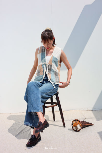 Recomposed Two-way Vest