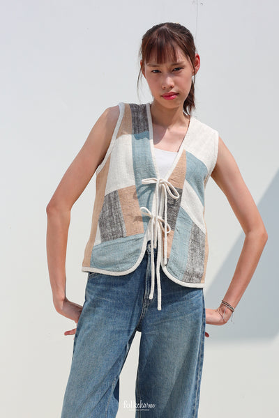 Recomposed Two-way Vest