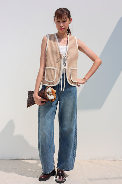 Recomposed Two-way Vest