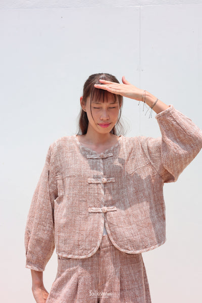 Recomposed Tang Jacket (Huchang-Red)