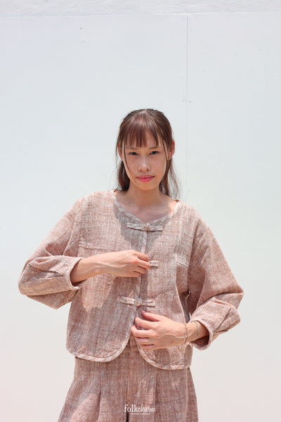 Recomposed Tang Jacket (Huchang-Red)