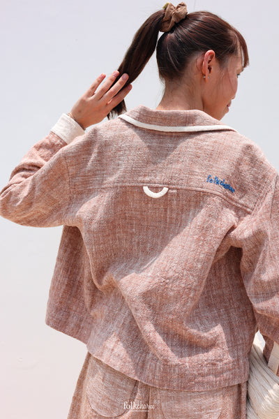 Loomline Utility Jacket in Huchang-Red