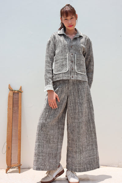 Loomline Utility Jacket in Ebony Gray