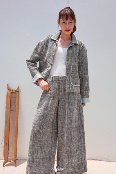 Loomline Utility Jacket in Ebony Gray