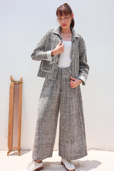 Loomline Utility Jacket in Ebony Gray