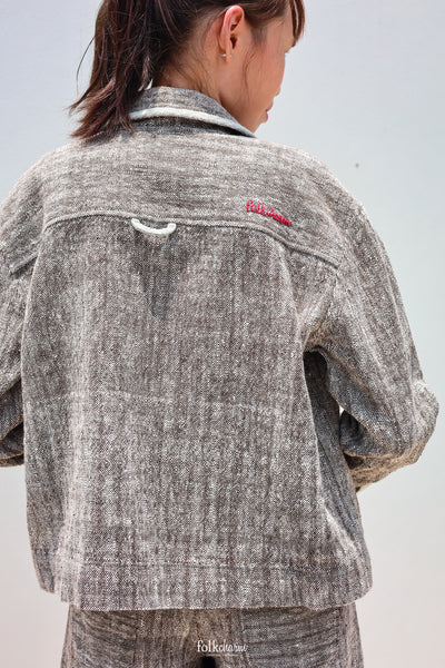 Loomline Utility Jacket in Ebony Gray