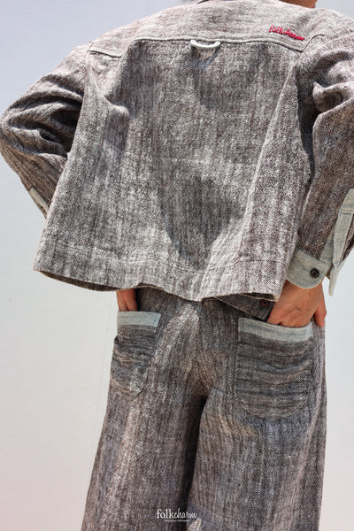 Loomline Utility Jacket in Ebony Gray