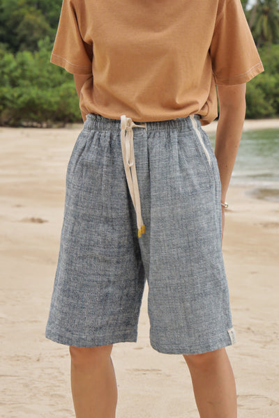 Three-quarter Drawstring Pants