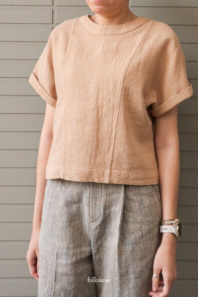 Roundneck Two-way Blouse