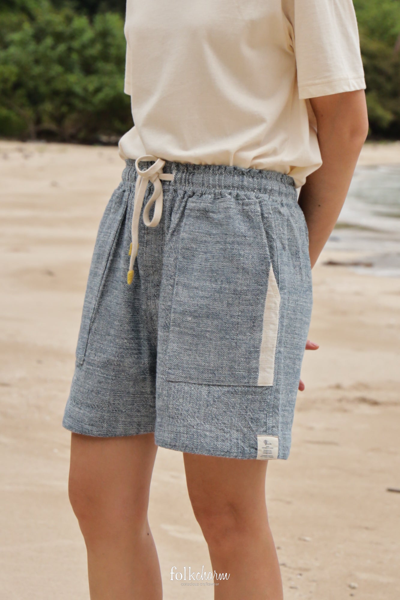 Drawstring Shorts - Patch Pocket  (Pre-order)'