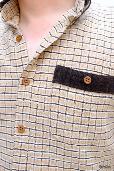 Men's Oxford Collar Short Sleeve Shirt NNB (Pre-order)