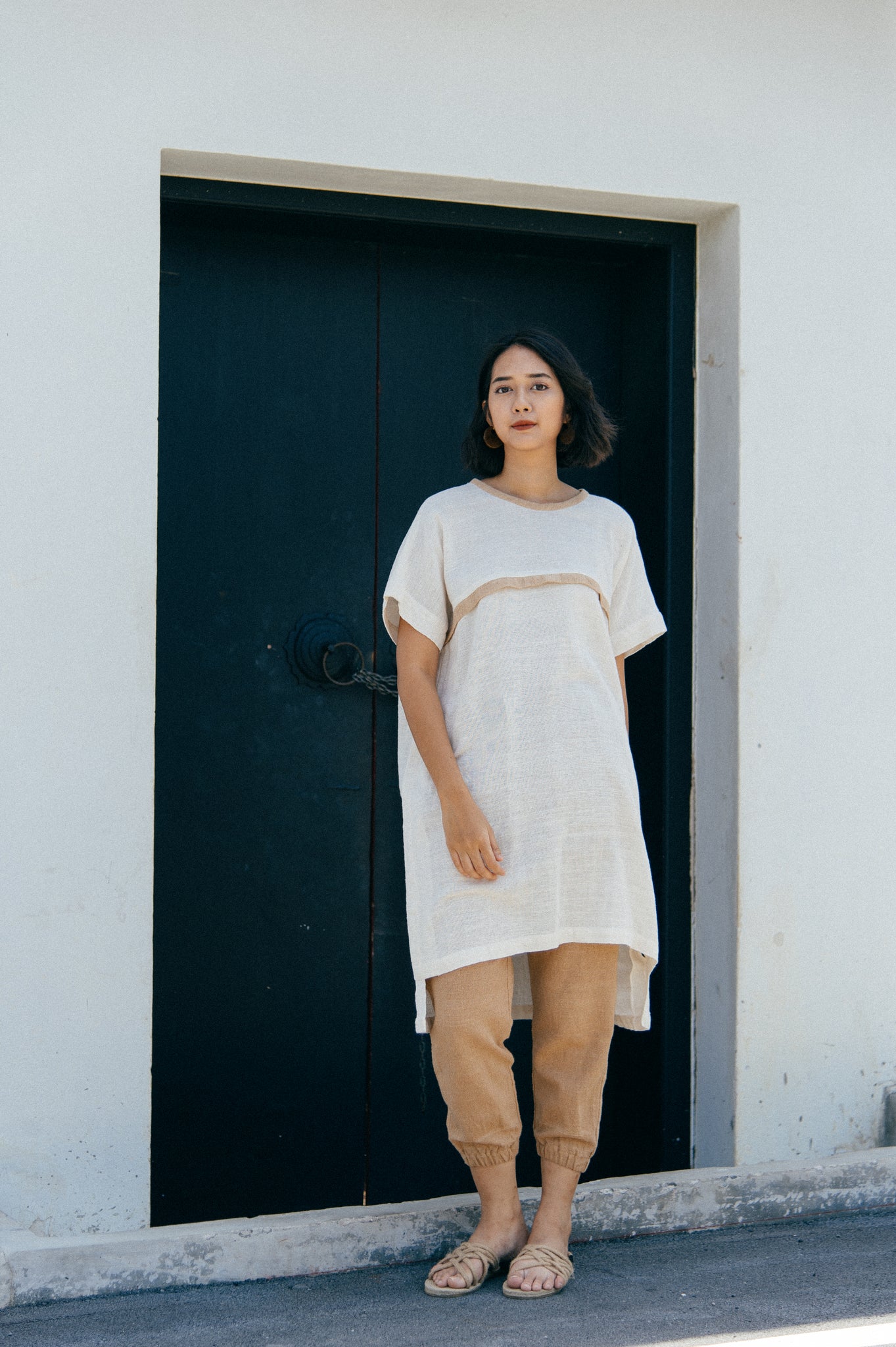 Side Button Dress Shirt - XL