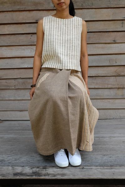 Side Single Pleat Skirt (Pre-order)