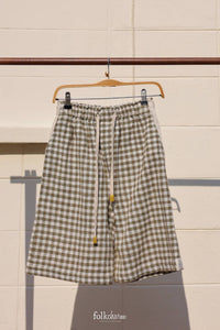 Three-quarter Drawstring Pants